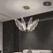 Butterfly Acrylic Chandelier Minimalist Hanging Light For Living Room Kitchen 9