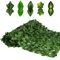 Artificial Ivy Hedge Fence Panel Faux Leaf Privacy Screen For Balcony Garden 0