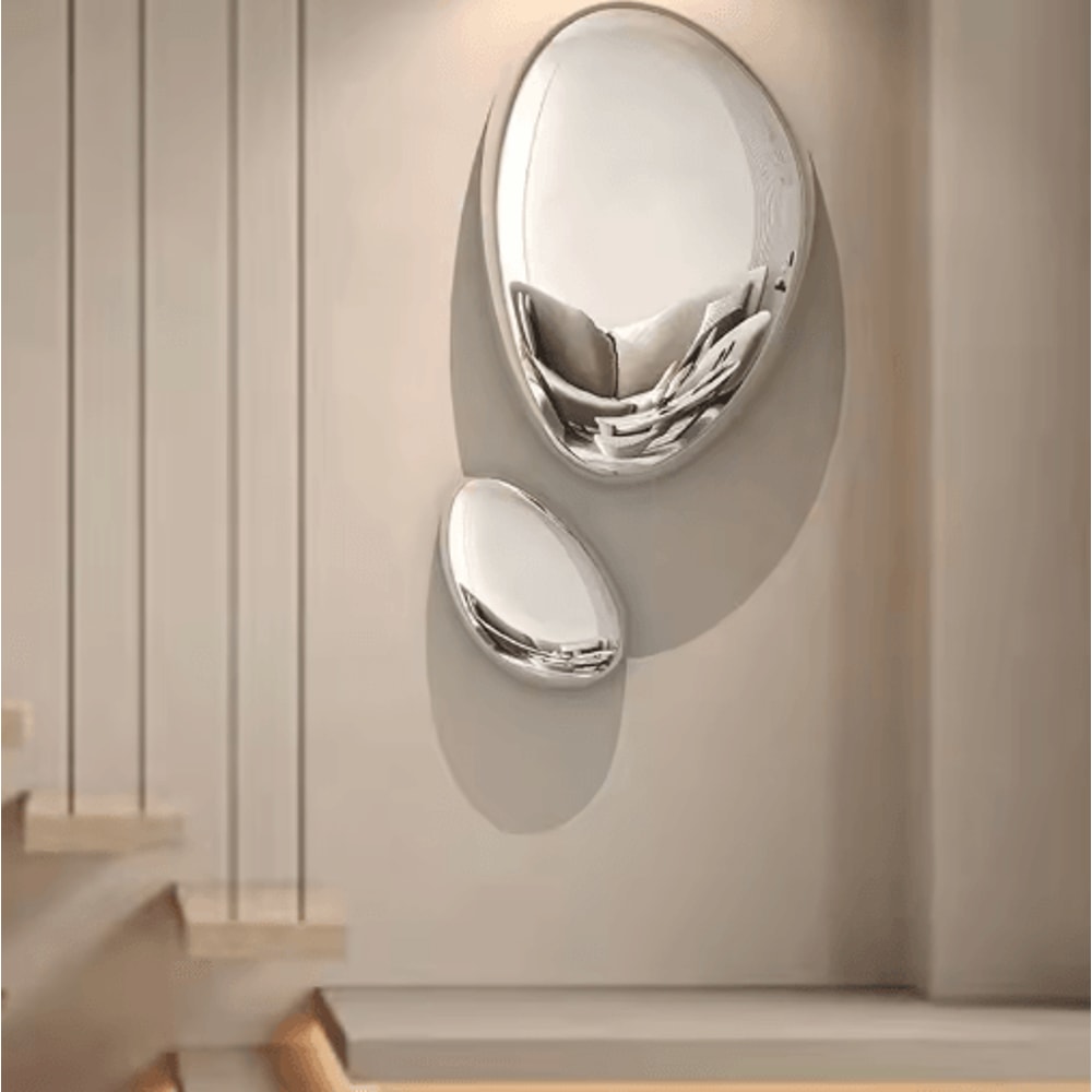 Luxury Water Drop Wall Pendant Modern StoneInspired Wall Decor Art 6