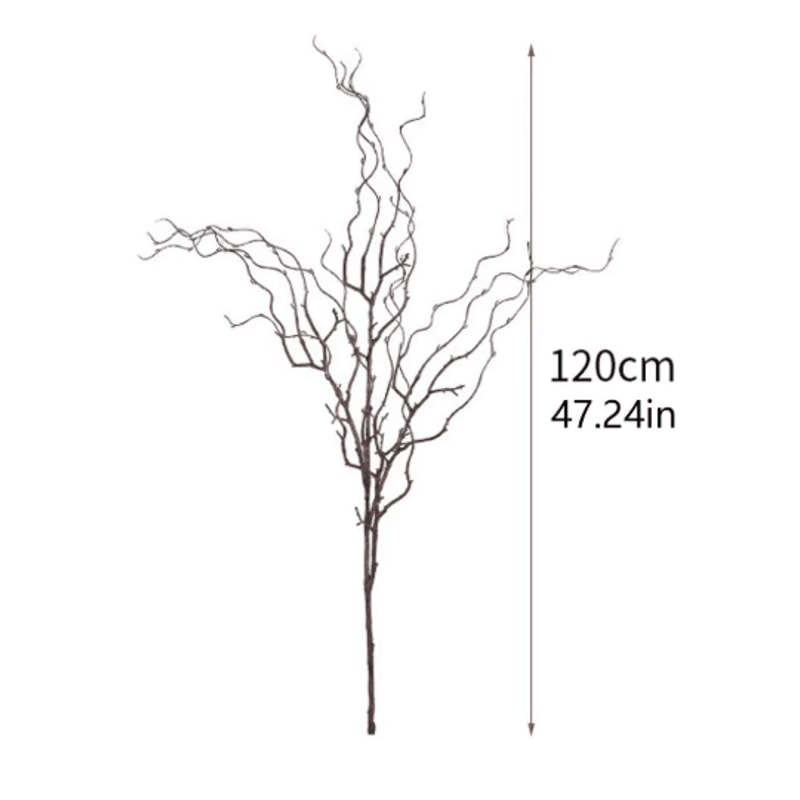 120cm Artificial Willow Branch Realistic Luxury Tree Decor For Home Living Room 8