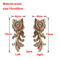 European Wooden Rose Applique Hand Carved Furniture Cabinet Decor Accent 20