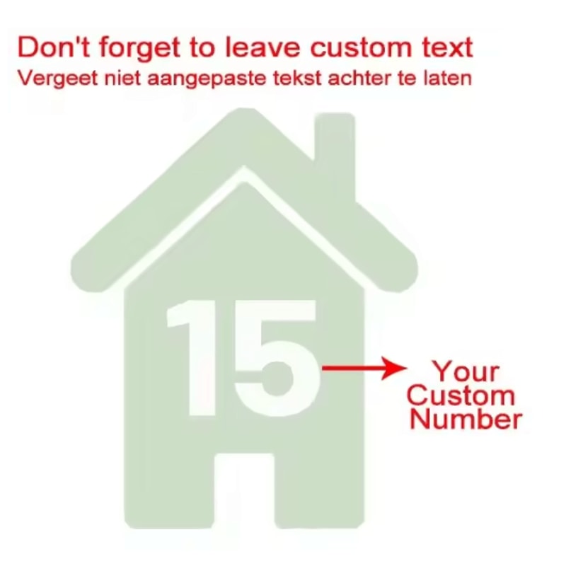 4PCS Vinyl Bin Number Stickers Custom House Number Decals For Trash Bins 2