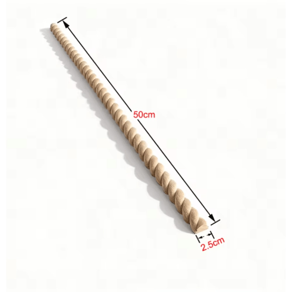 Decorative Wooden Appliques Moldings Furniture Trim Corner Wall Decor 2