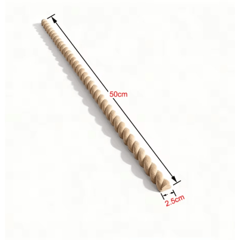 Decorative Wooden Appliques Moldings Furniture Trim Corner Wall Decor 2