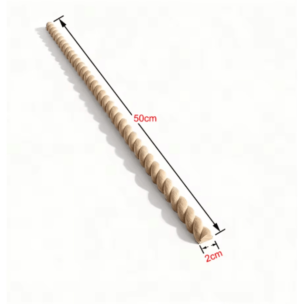 Decorative Wooden Appliques Moldings Furniture Trim Corner Wall Decor 4