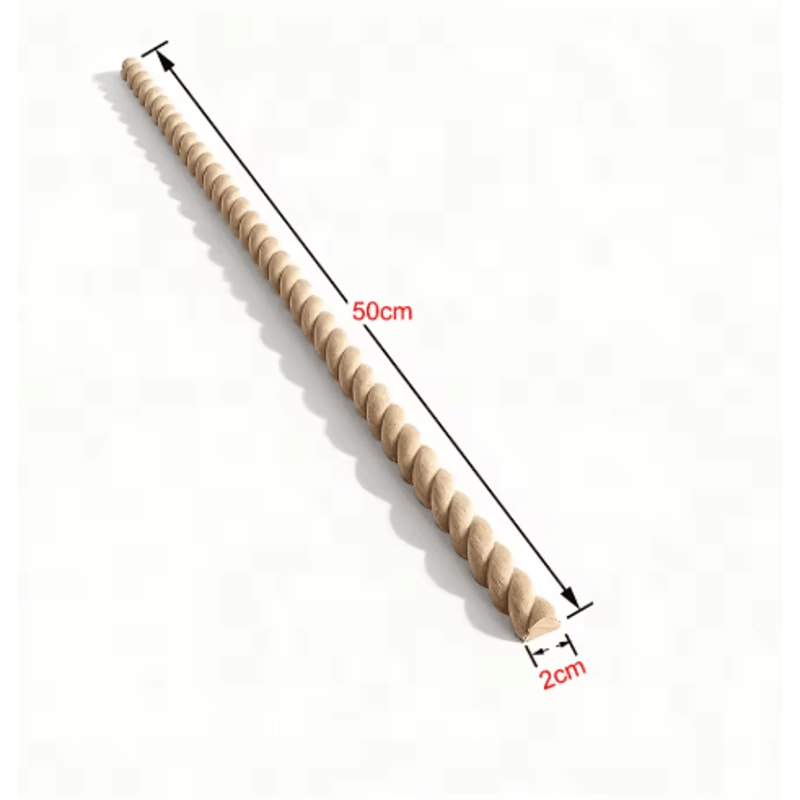 Decorative Wooden Appliques Moldings Furniture Trim Corner Wall Decor 4