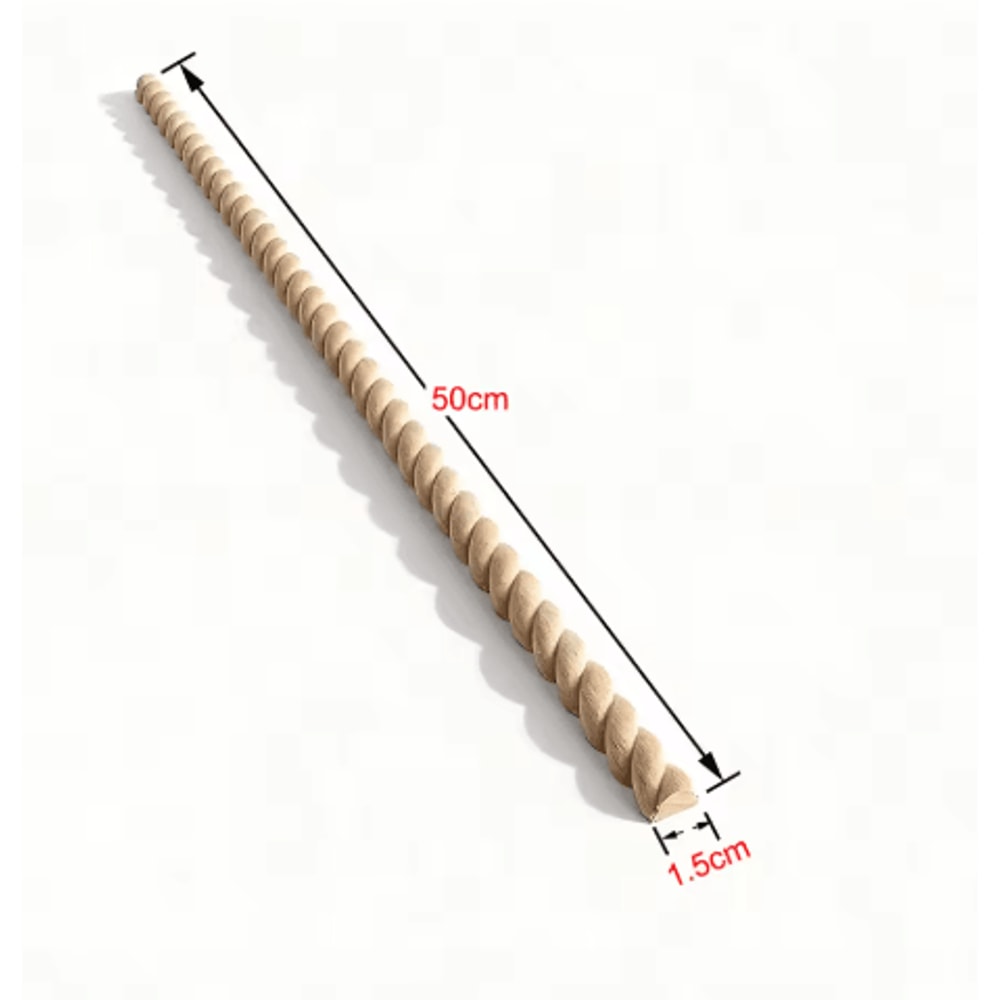 Decorative Wooden Appliques Moldings Furniture Trim Corner Wall Decor 6