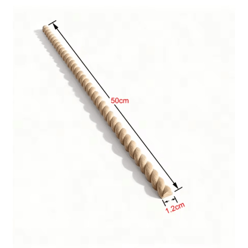 Decorative Wooden Appliques Moldings Furniture Trim Corner Wall Decor 7