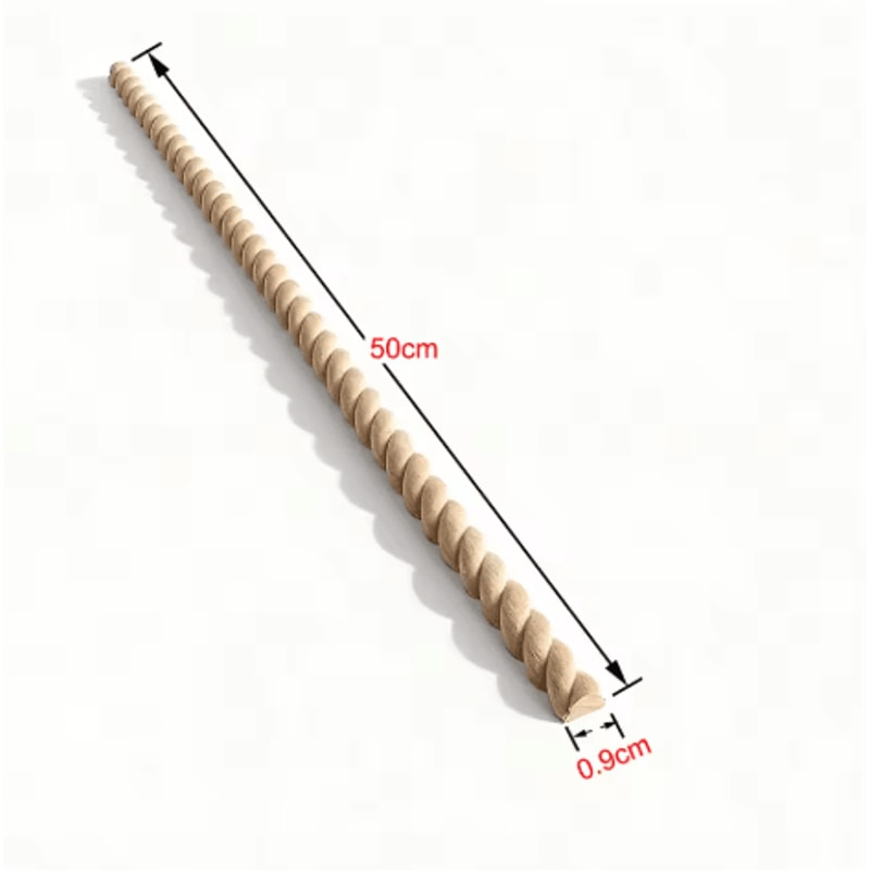 Decorative Wooden Appliques Moldings Furniture Trim Corner Wall Decor 10