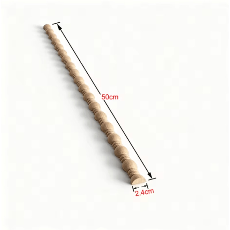 Decorative Wooden Appliques Moldings Furniture Trim Corner Wall Decor 11