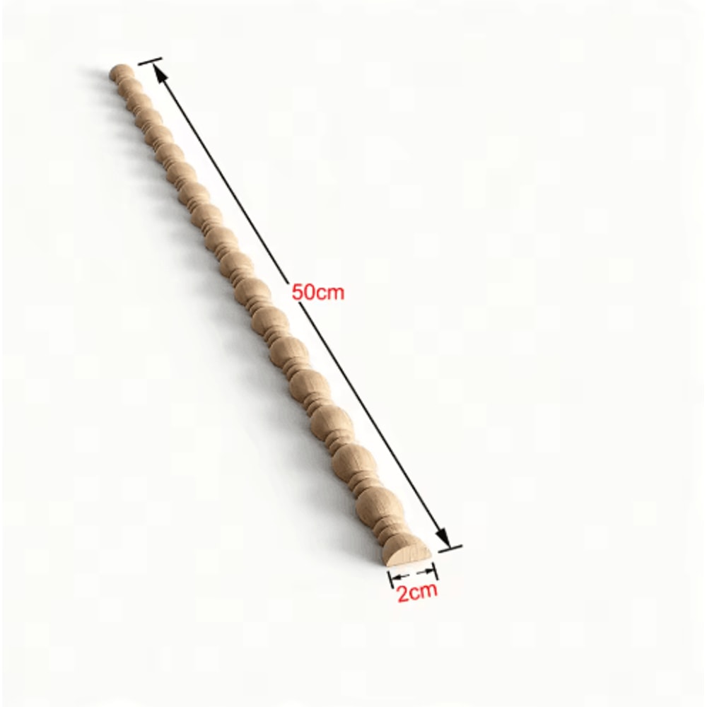 Decorative Wooden Appliques Moldings Furniture Trim Corner Wall Decor 12