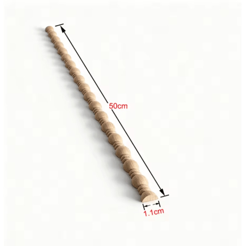 Decorative Wooden Appliques Moldings Furniture Trim Corner Wall Decor 14