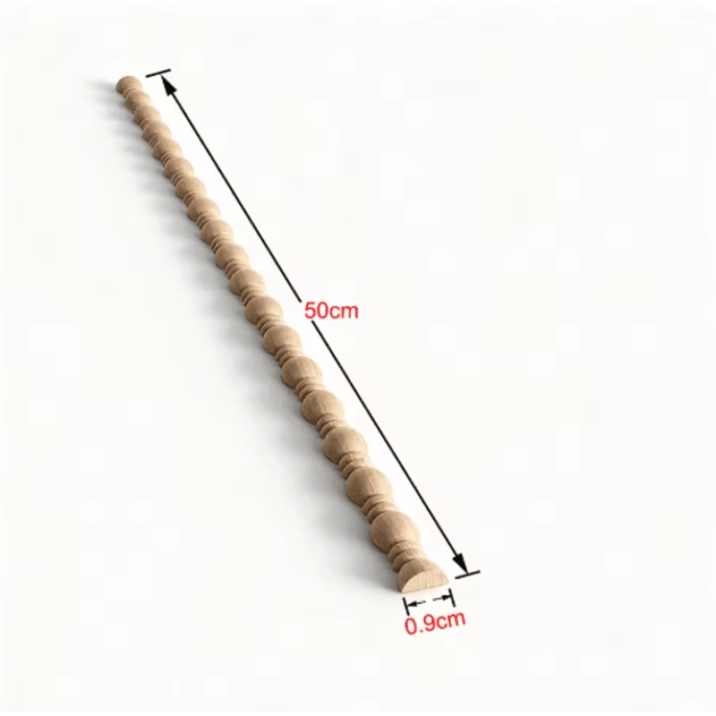 Decorative Wooden Appliques Moldings Furniture Trim Corner Wall Decor 15