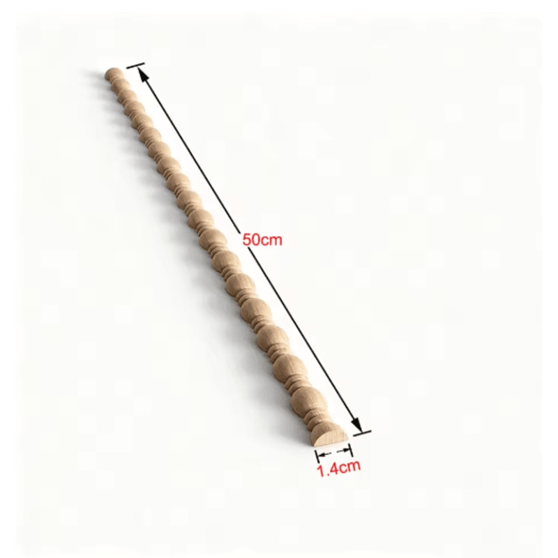 Decorative Wooden Appliques Moldings Furniture Trim Corner Wall Decor 26