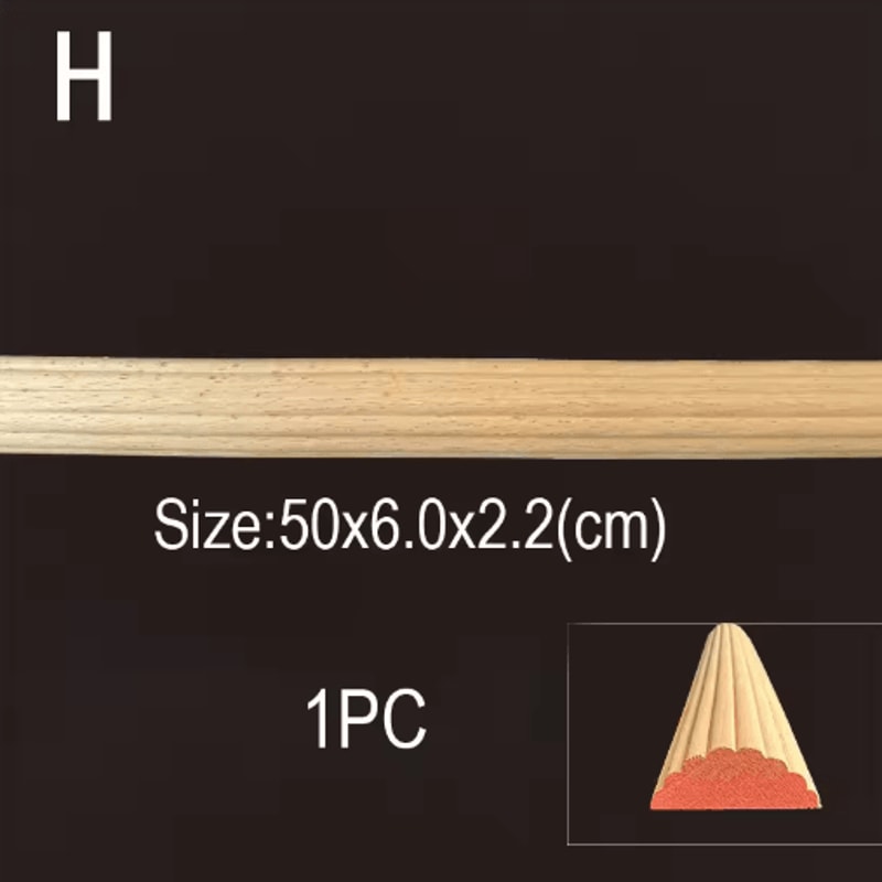 Vintage Mini Wood Carving Applique Dollhouse Trim Molding Furniture Decor 1