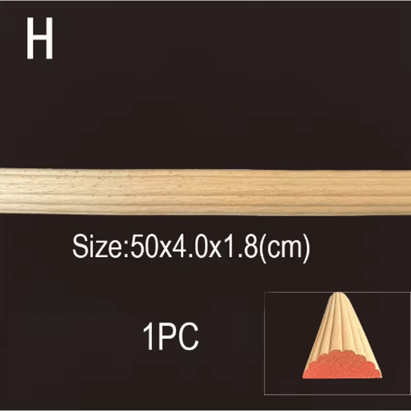 Vintage Mini Wood Carving Applique Dollhouse Trim Molding Furniture Decor 3