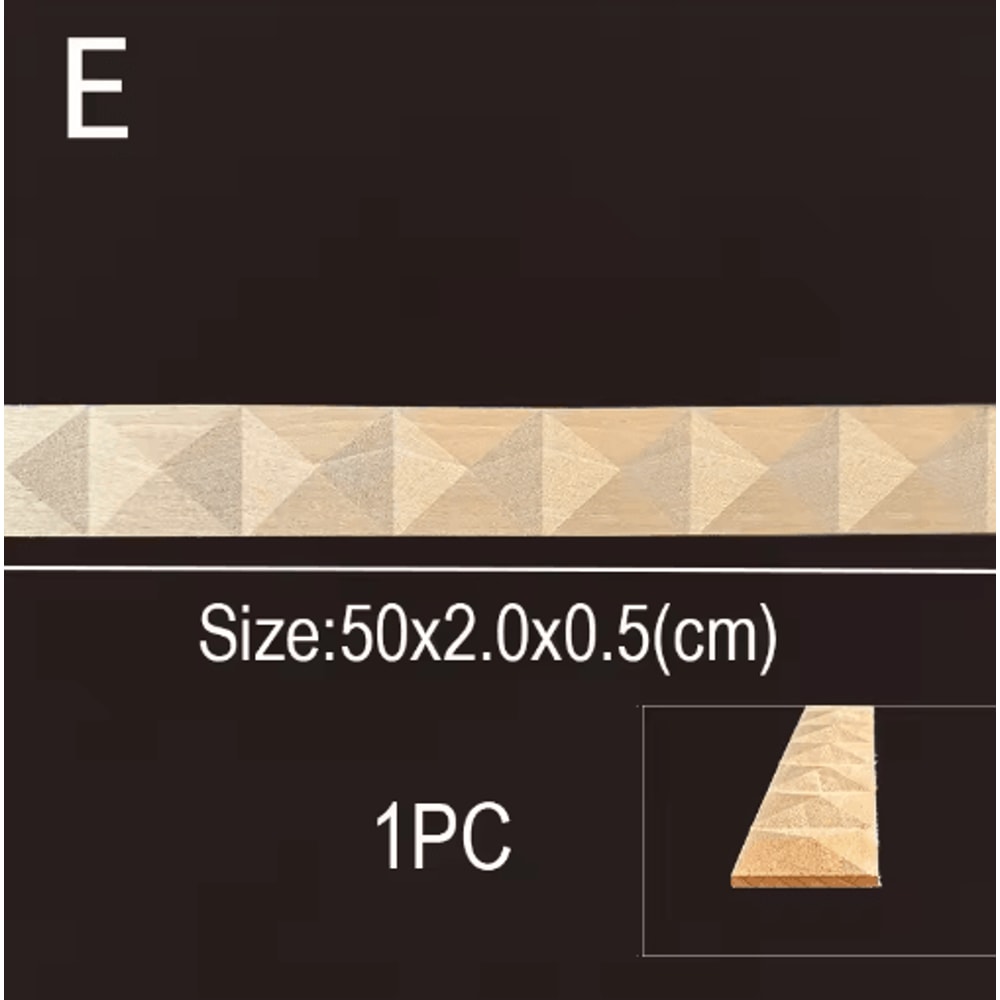 Vintage Mini Wood Carving Applique Dollhouse Trim Molding Furniture Decor 13