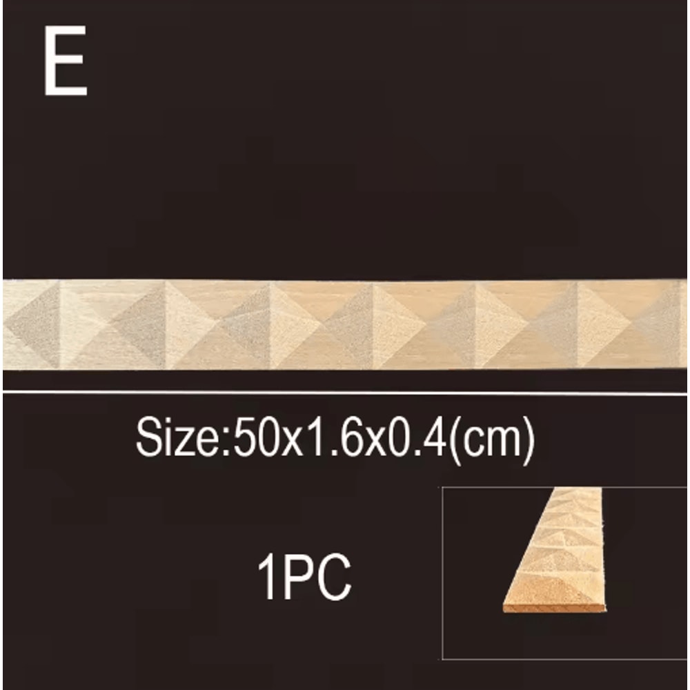 Vintage Mini Wood Carving Applique Dollhouse Trim Molding Furniture Decor 15