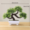 Artificial Potted Flower Bonsai Mini Tabletop Plant Decor For Home Garden 14