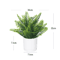 Artificial Potted Flower Bonsai Mini Tabletop Plant Decor For Home Garden 2