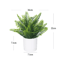 Artificial Potted Flower Bonsai Mini Tabletop Plant Decor For Home Garden 2