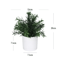 Artificial Potted Flower Bonsai Mini Tabletop Plant Decor For Home Garden 5