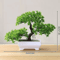 Artificial Potted Flower Bonsai Mini Tabletop Plant Decor For Home Garden 8