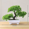 Artificial Potted Flower Bonsai Mini Tabletop Plant Decor For Home Garden 8