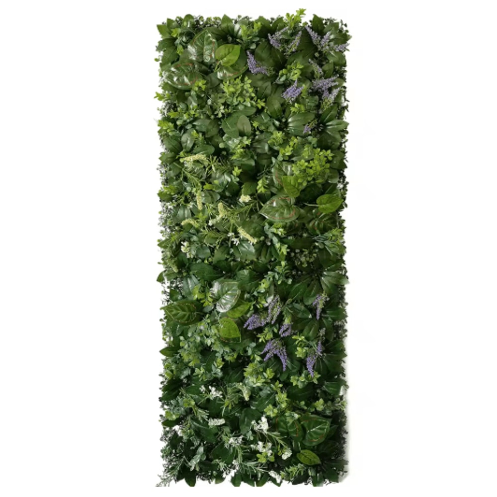 Artificial Chlorophytum Grass Wall Panel Greenery Wall Decor For Garden Home 8