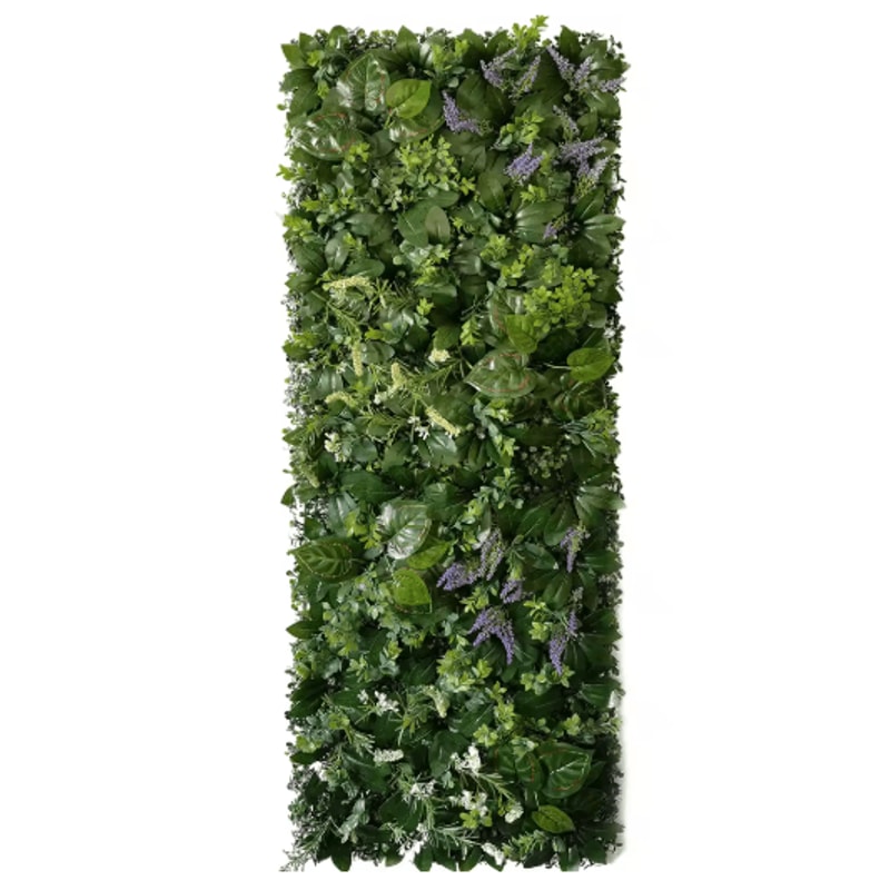 Artificial Chlorophytum Grass Wall Panel Greenery Wall Decor For Garden Home 8