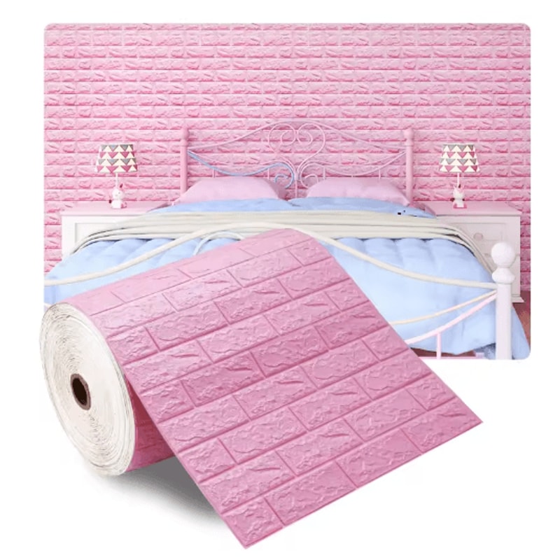 3D Foam Brick Wall Panels Self Adhesive Waterproof Wall Decor For Living Room 4