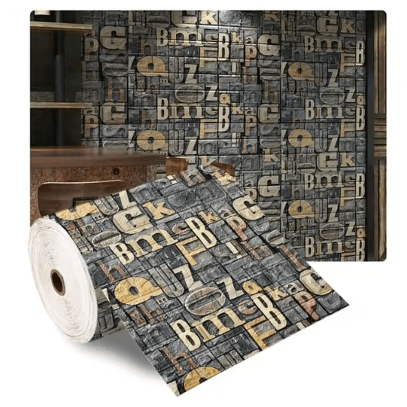 3D Foam Brick Wall Panels Self Adhesive Waterproof Wall Decor For Living Room 14