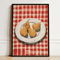 French Breakfast Canvas Wall Art Lemon Wine Oyster Kitchen Decor Print 12