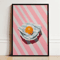 French Breakfast Canvas Wall Art Lemon Wine Oyster Kitchen Decor Print 21