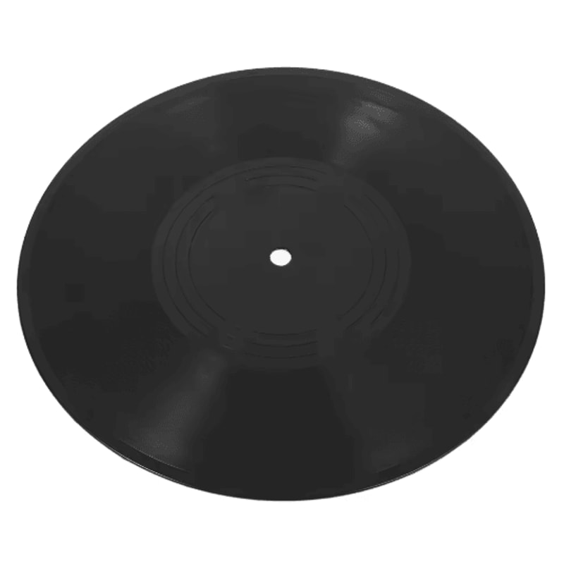 Simulated Vinyl Record Wall Decor Retro Music Hanging Art For Home Bar 0