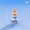Mini Ocean Lighthouse Figurine Set Resin Coastal Decor For Fairy Garden DIY Landscapes 2