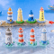 Mini Ocean Lighthouse Figurine Set Resin Coastal Decor For Fairy Garden DIY Landscapes 10