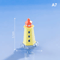 Mini Ocean Lighthouse Figurine Set Resin Coastal Decor For Fairy Garden DIY Landscapes 8