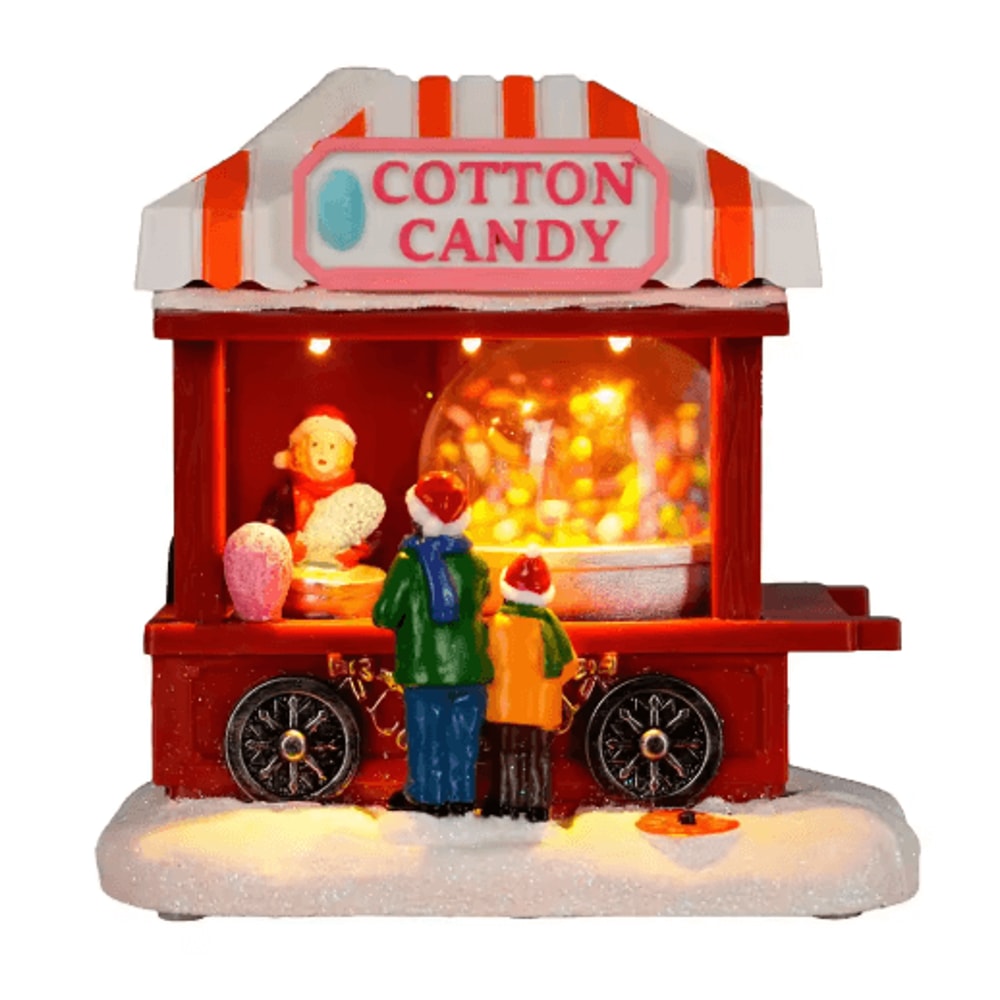 LED Christmas Village House Lighted Musical Holiday Tabletop Decoration 1