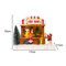 LED Christmas Village House Lighted Musical Holiday Tabletop Decoration 6