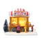 LED Christmas Village House Lighted Musical Holiday Tabletop Decoration 0