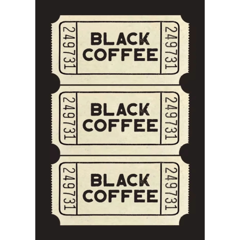 Minimalist Coffee Wall Art Canvas Skeleton Coffee Bar Decor For Modern Kitchens 10