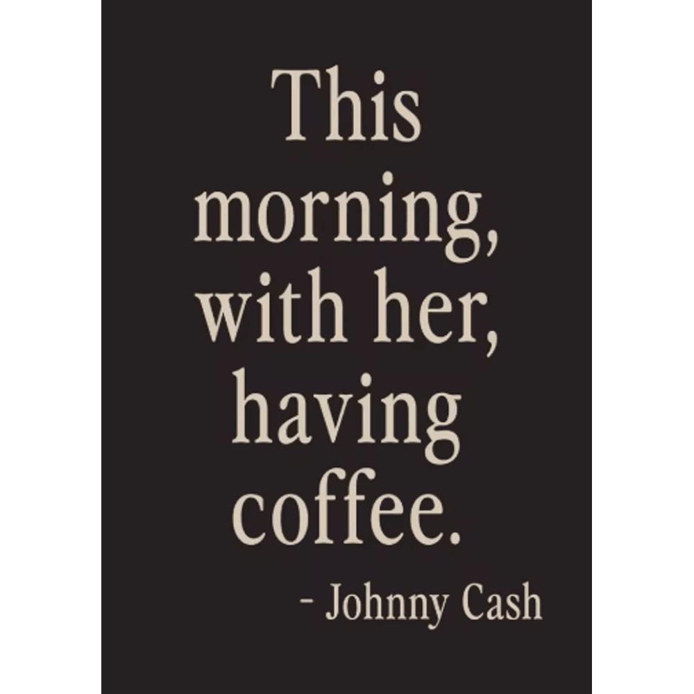 Minimalist Coffee Wall Art Canvas Skeleton Coffee Bar Decor For Modern Kitchens 17