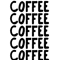 Minimalist Coffee Wall Art Canvas Skeleton Coffee Bar Decor For Modern Kitchens 8