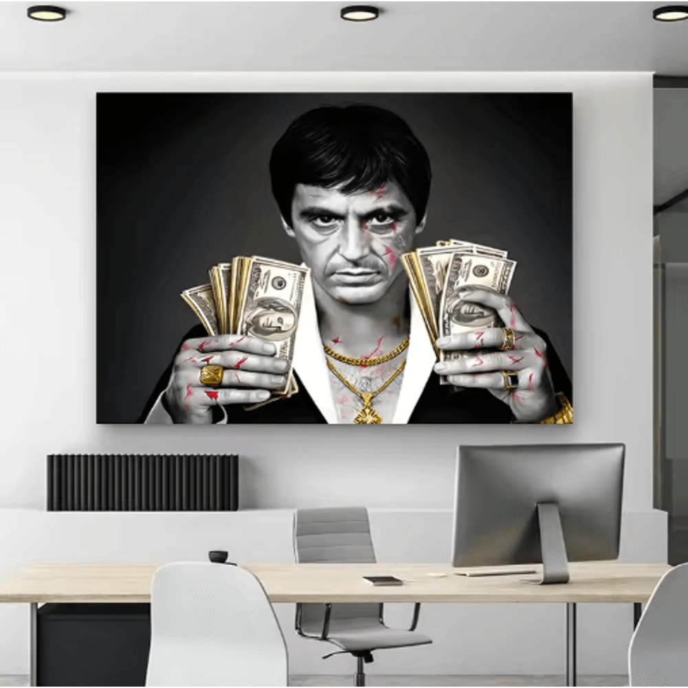 Scarface Poster Canvas Tony Montana Wall Art For Bold Living Spaces 6