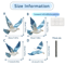 Retro Seagull Wall Decor Set Wooden Coastal Wall Art For BeachInspired Spaces 3