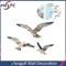 Retro Seagull Wall Decor Set Wooden Coastal Wall Art For BeachInspired Spaces 0