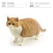 Sleeping Orange Cat Figurine Cute Mini Pet Desk Decor For Cozy Spaces 9