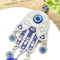 Hamsa Hand Evil Eye Wall Decor Geometric Wind Chime For Peaceful Spaces 7