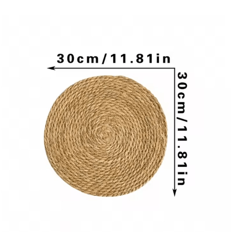 Handmade Boho Wall Baskets Set Woven Seagrass Decor For Rustic Homes 7